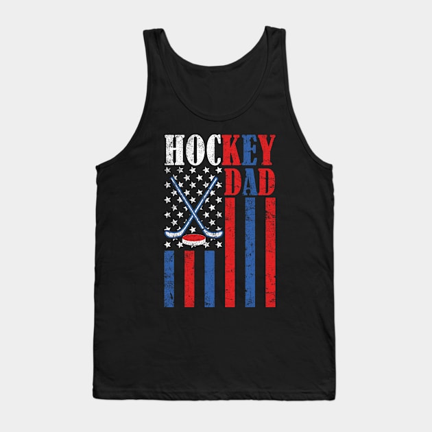 Hockey Dad Tank Top by AbstractA